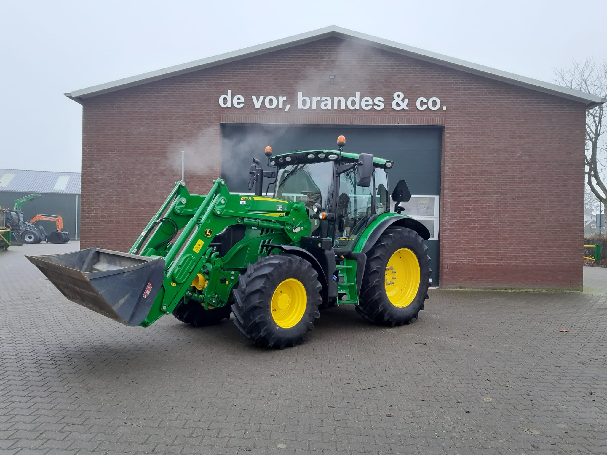 Onzorgvuldigheid Uitschakelen Mogelijk John Deere 6130R compleet met voorlader voor het Utrechts Landschap - De  Vor, Brandes