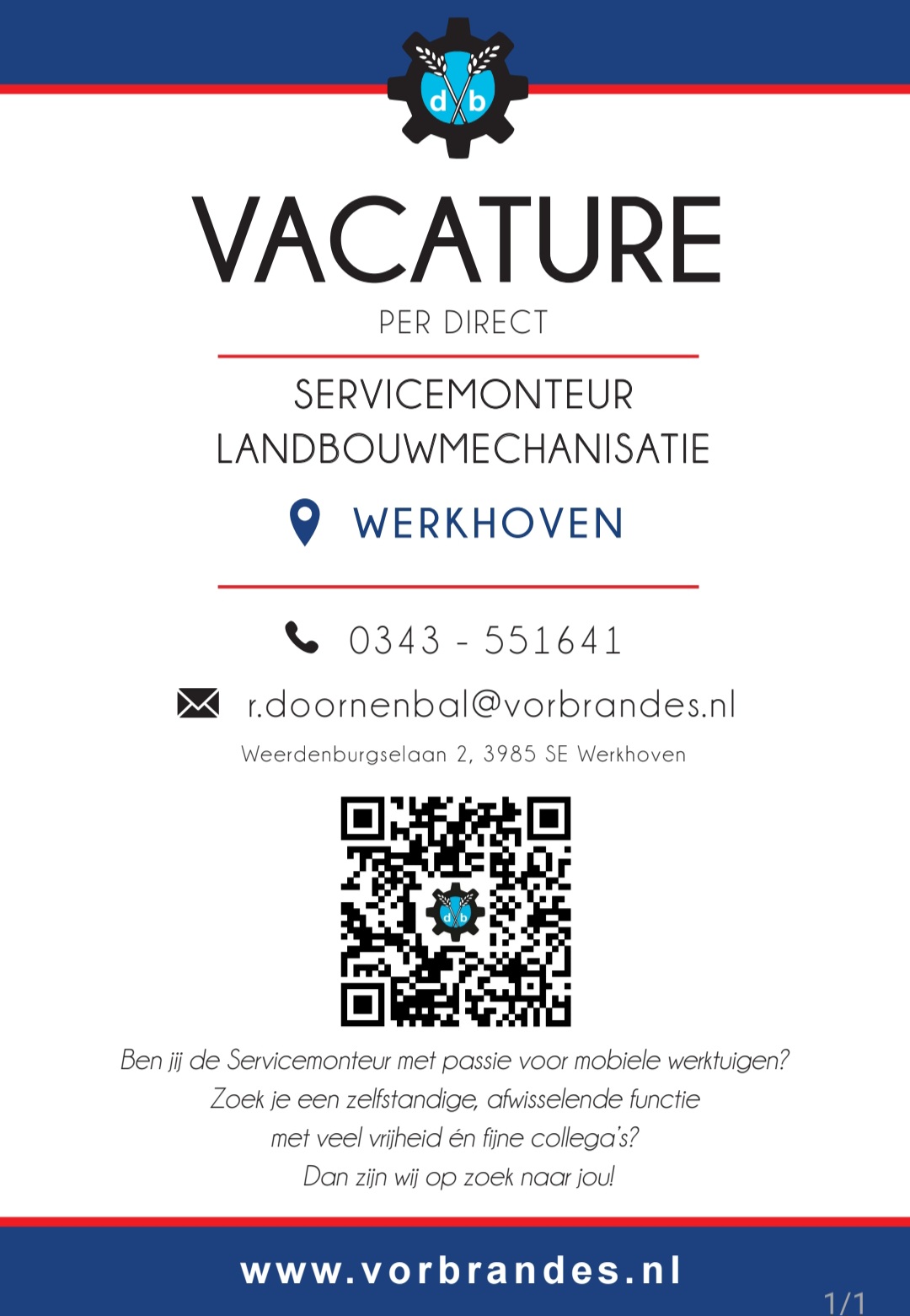Vacature service monteur (1)